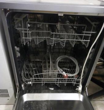 Kelvinator metallic silver dishwasher