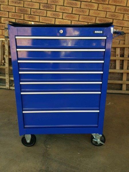 RACO 7 DRAWER TOOL TROLLEY *EMPTY/EXCLUDING TOOLS* R4000