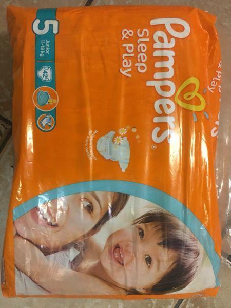 Pampers for sale