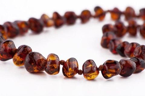 AMBER TEETHING NECKLACES