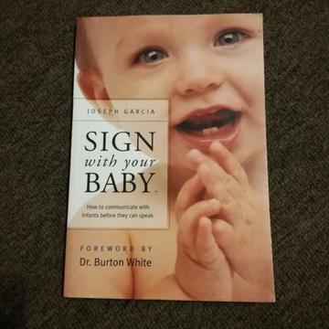 Sign with your baby book