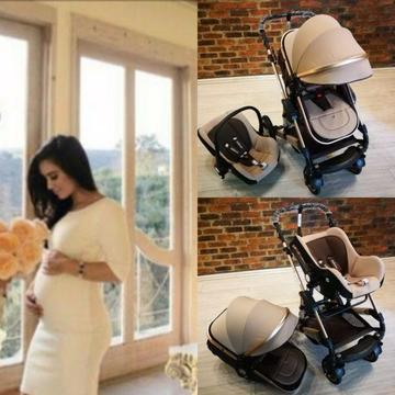 SALE! Luxury Baby Stroller/Pram and Car Seat Travel System Set 2 in 1
