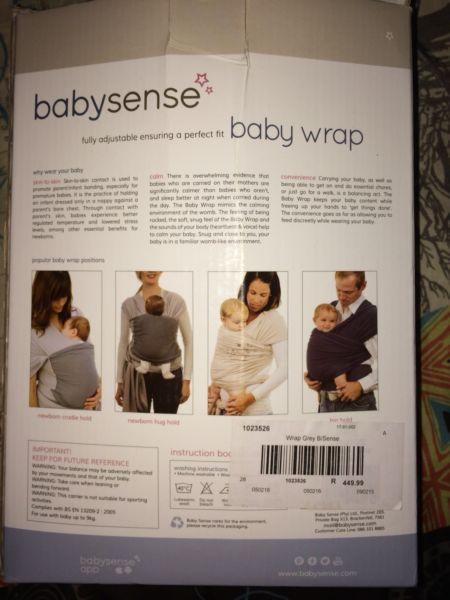 Unisex baby wrap