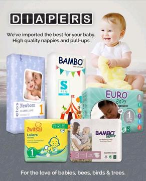 High quality European diapers for sale