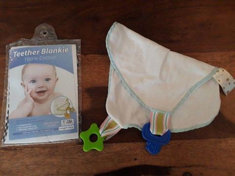 BABY TEETHER BLANKETS BRAND NEW