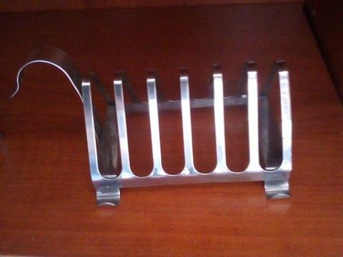 Stainless Steel Toast Stands (2)