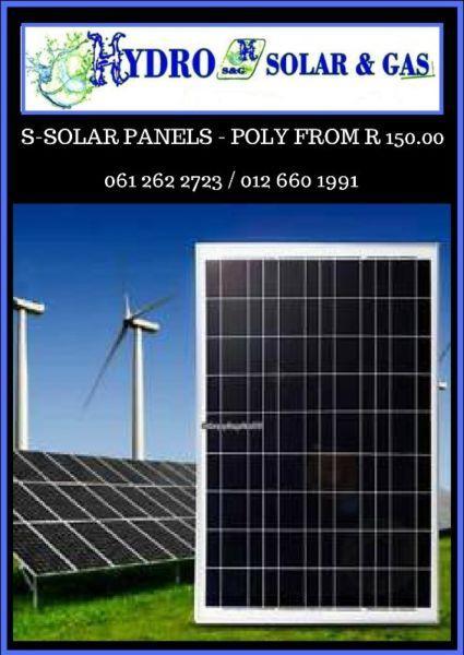 S-SOLAR PANELS - POLY FROM
