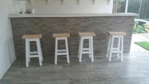 Solid pine barstools.contact musa 0613512909