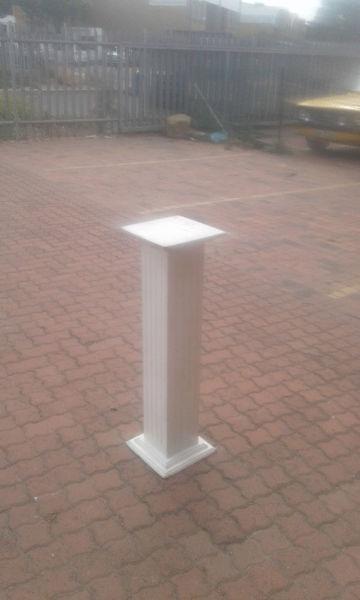 White pillar
