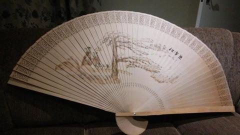 Wooden Chinese Fan
