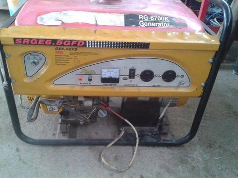 generator 6.5 kva