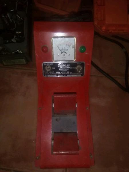 Snap on amature tester