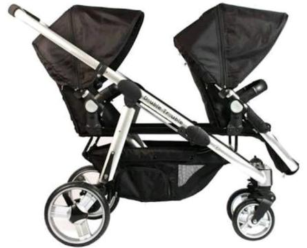 Double Trouble twin travel system