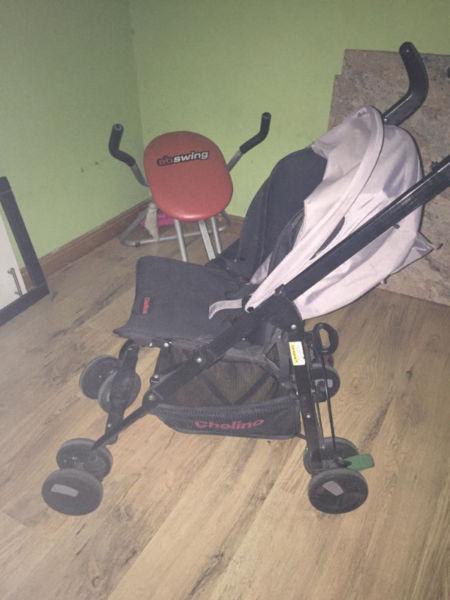 Chelino Stroller Grey in Great Condition