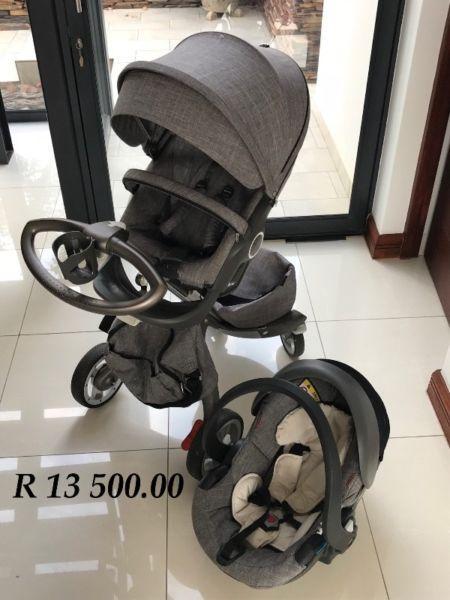 Stokke Stroller & Infant Car Seat Combo