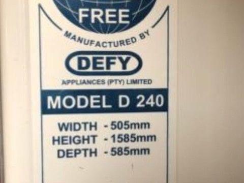 Defy D240 Fridge & Freezer