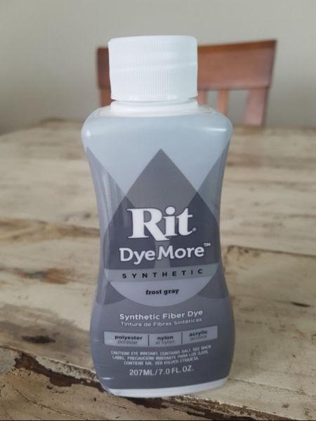 Grey fabric dye - Rit DyeMore (polyester, nylon & acrylic)