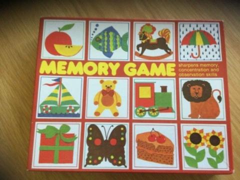 Children’s memory game