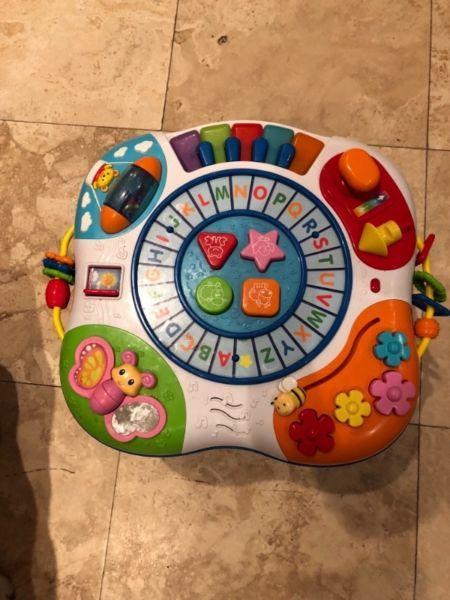 Tiny love musical activity table