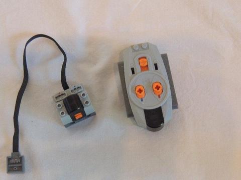 LEGO POWER FUNCTIONS IR REMOTE AND RECIEVER