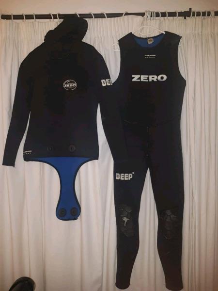 Zero Deep Titanium 7mm wetsuit