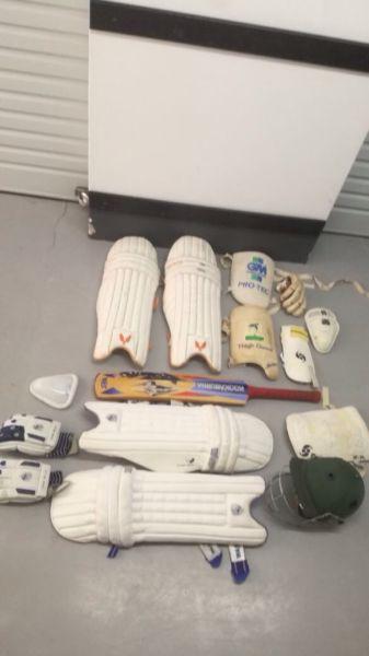 Cricket gear for sale