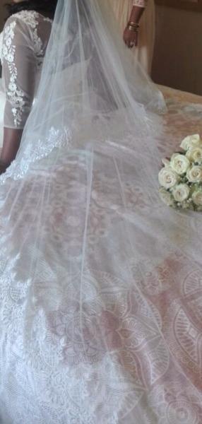 Wedding dress for sale used once