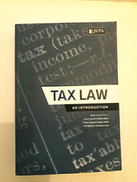 Tax Law an introduction