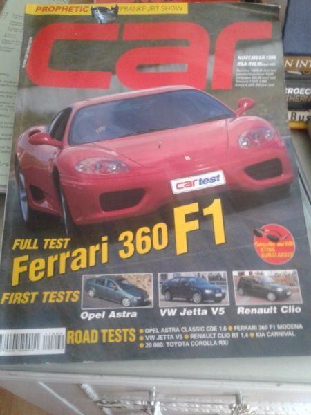125 CAR magazines for sale
