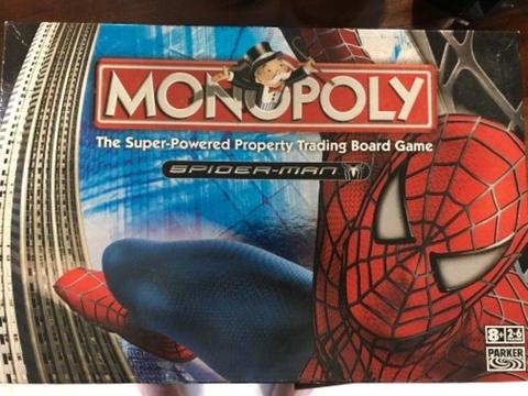 Spider-Man Monopoly for sale
