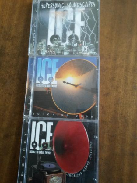 3 ICE (Incubated Cyber Energy) CDs R400 negotiable for all three