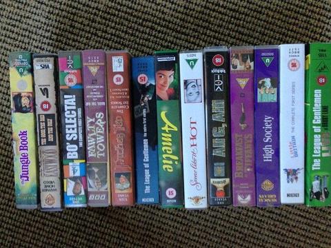 Jungle book and other VHS videos