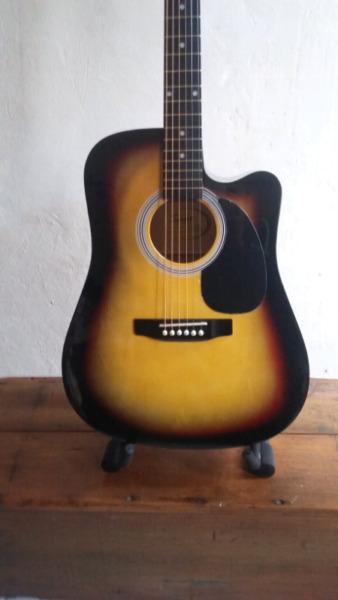 Fender Squier Electric Acoustic Guitar SA105CE like New IN BOX!SeePics