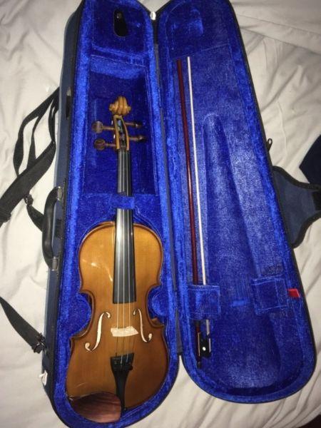 Stentor violin, 1/2 size