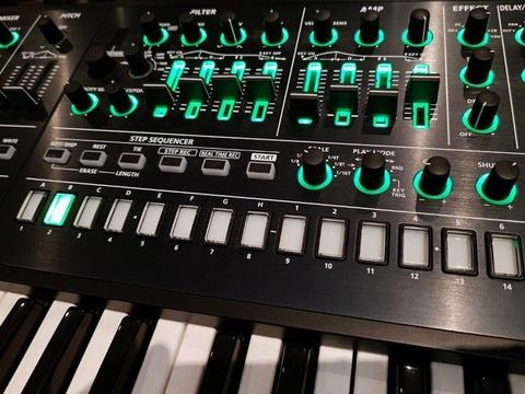 Roland SYSTEM-8 synthesizer with SH-101 expansion