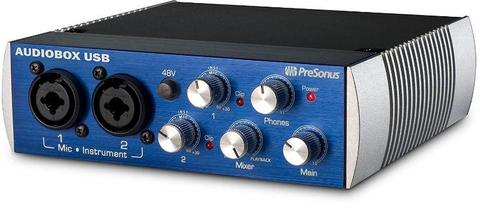 PreSonus AudioBox USB Interface includes studio one software / 2 in 2 out new with warranty