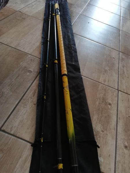 Custom built fishing rod