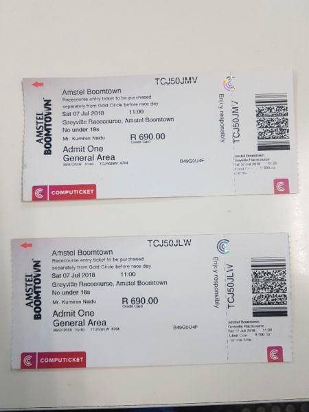 Durban July Tickets