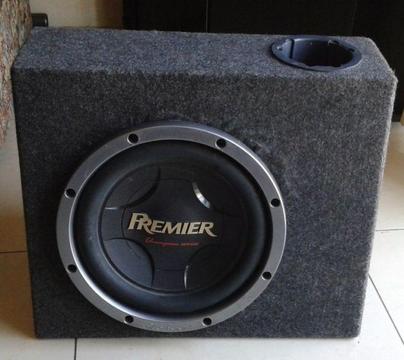 12 inch pioneer sub and amp for sale