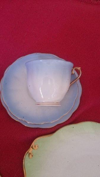 Royal Albert harlequin bone china tea set