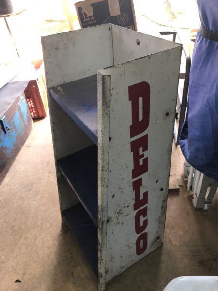 Delco Battery Display Stand