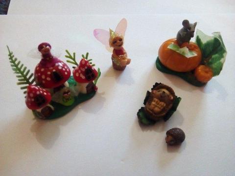 Fay's Miniature World Forrest Figurines Set
