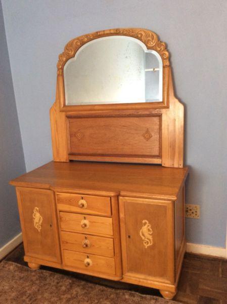 An Antique Ornate Dressing Table