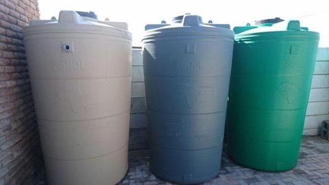 Water tanks available