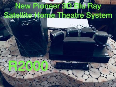 Brand new Pioneer 3D blu ray Home theater
