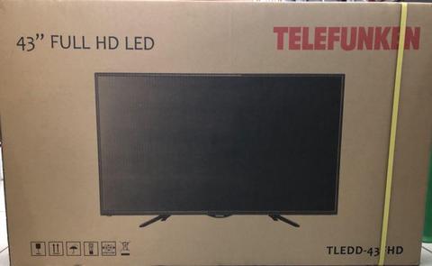 Dealers special:TELEFUNKEN 43” FULL HD LED BRAND NEW