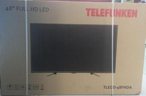 Dealers special:TELEFUNKEN 48” FULL HD LED BRAND NEW