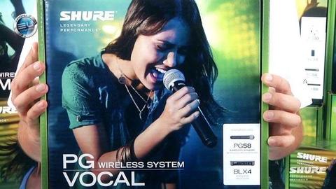 Shure PG wireless microphone system