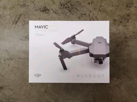 DJI MAVIC PRO PLATINUM FLY MORE COMBO - BRAND NEW IN BOX