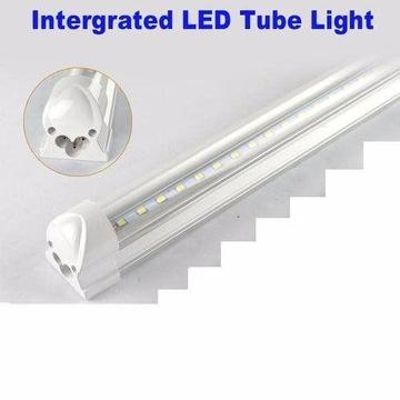 INTEGRATED 12V LED T8 FLUORESCENT TUBE LIGHT CLEAR COVER COMPLETE WITH WIRING. Collections allowed